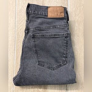 Madewell Jeans Women's 25 Black The Perfect Vintage Straight High Waist